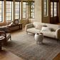 Loloi Heritage 6" x 9" Blue and Rust Area Rug, , large