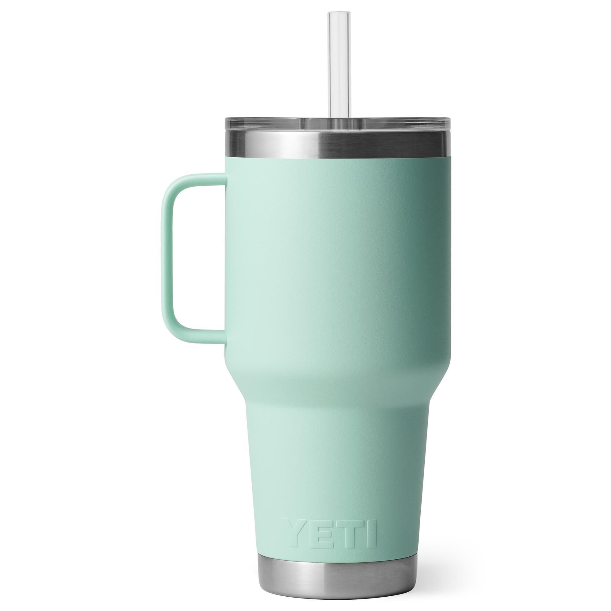 YETI Rambler 35 Oz Straw Mug 2.0 with Straw Lid in Seafoam