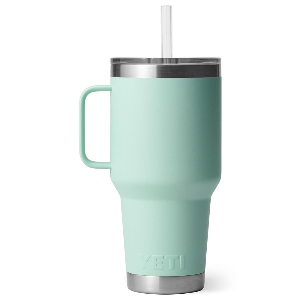 YETI Rambler 35 Oz Straw Mug 2.0 with Straw Lid in Seafoam, , large