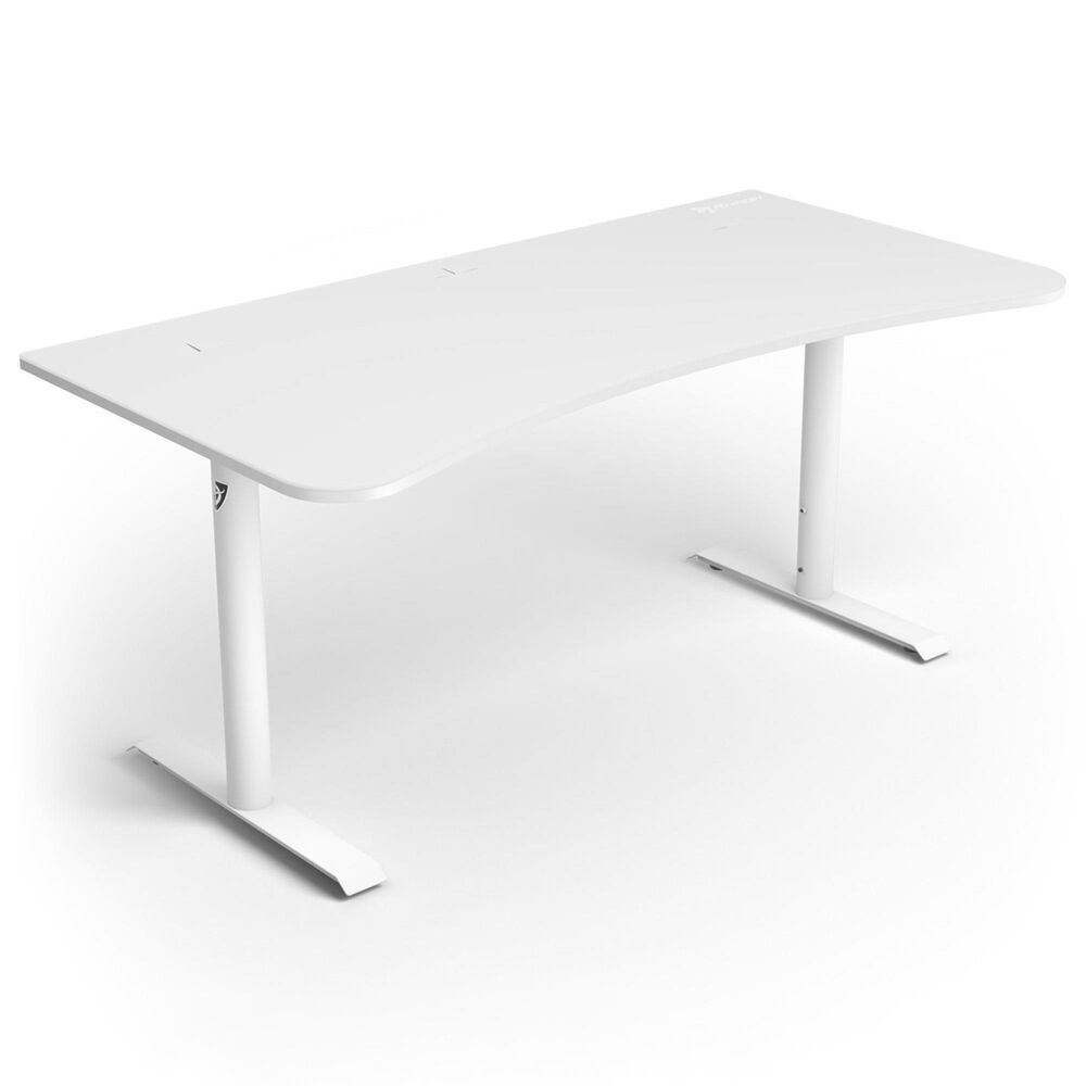 Arozzi Arena Large Gaming Desk in White, , large