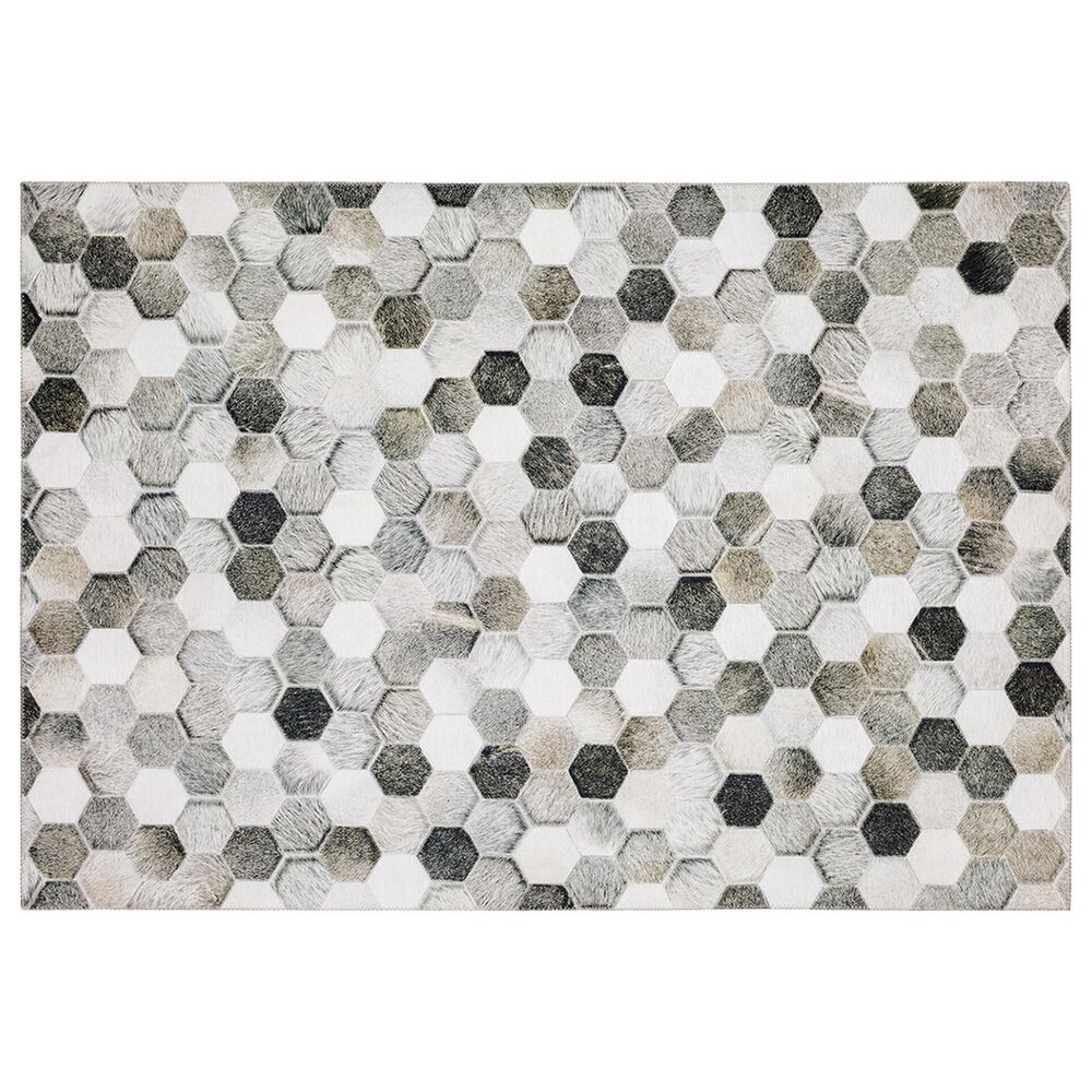 Oriental Weavers Myers Park MYP17 2" x 8" Grey Runner, , large