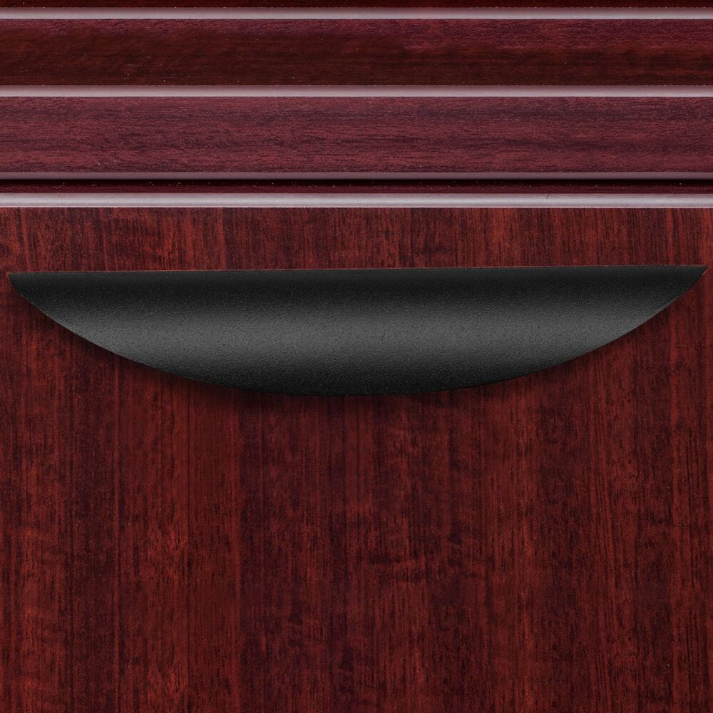 Regency Global Sourcing Legacy 71&quot; Single Pedestal Left Corner Credenza with Return in Mahogany, , large
