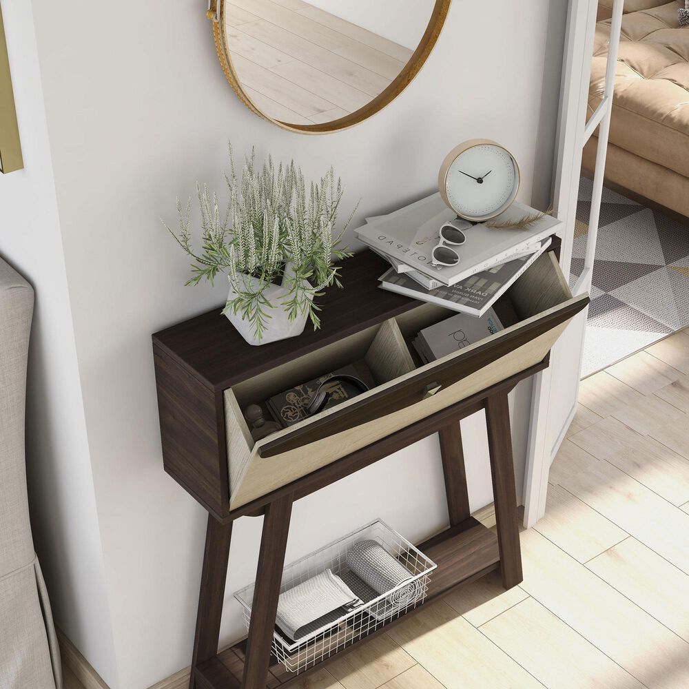 Furniture of America Janes Console Table in Wenge, , large
