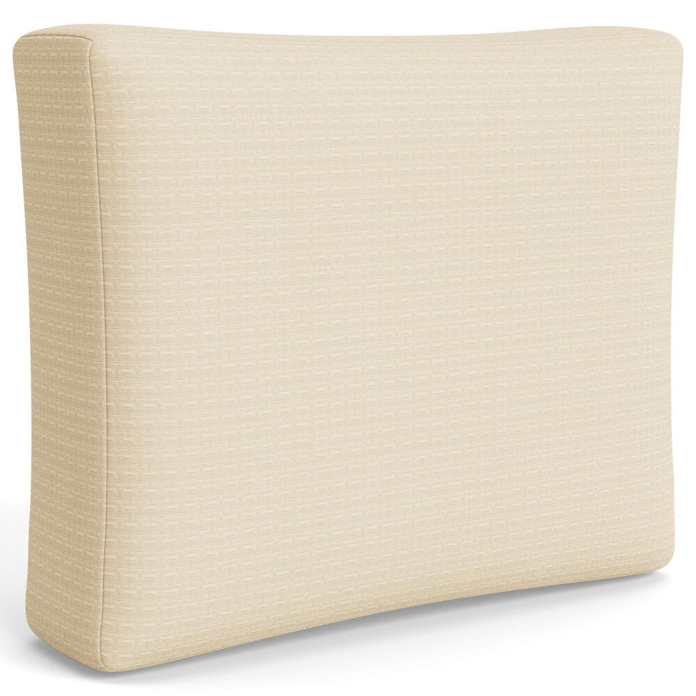 Ann Gish Pavilion 25" x 30" Box Pillow in Champagne, , large