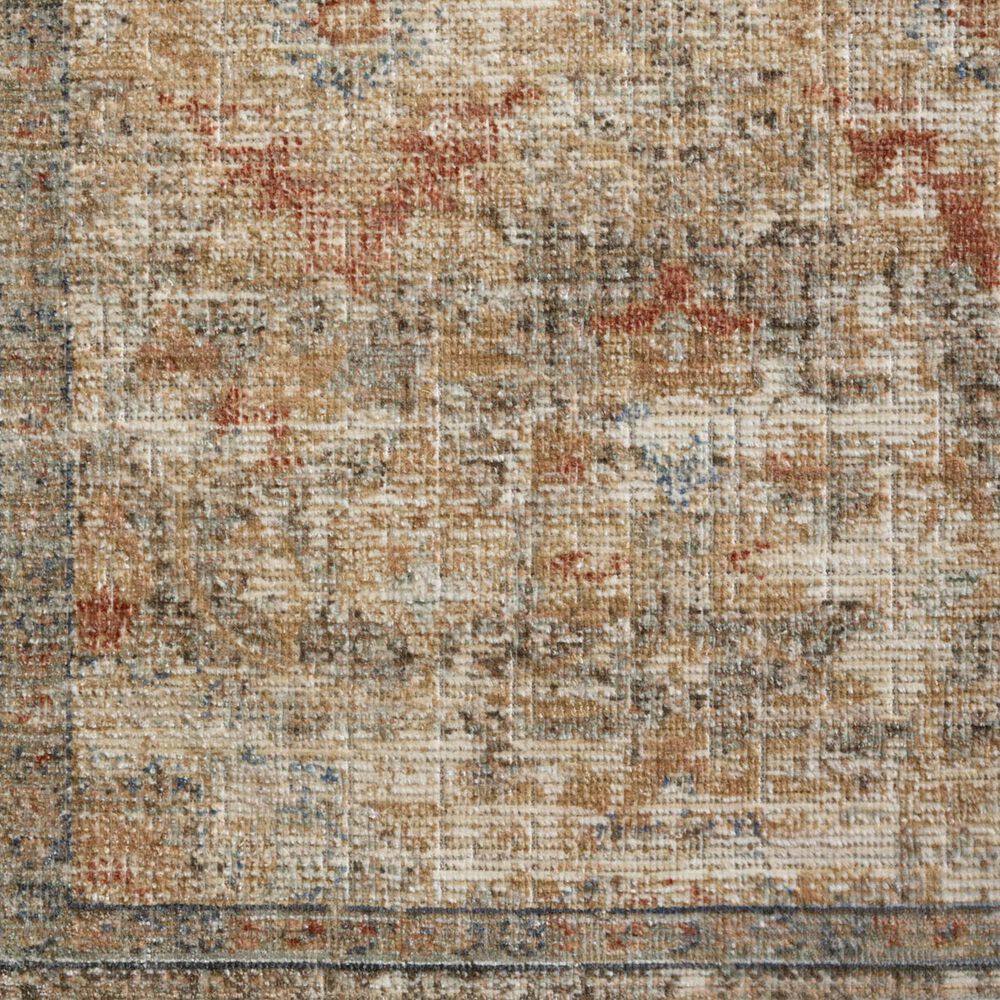 Loloi Heritage 2&#39; x 3&#39; Grey and Sunset Area Rug, , large
