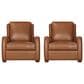 Parker House Channing Stationary Chair in Renaissance Cinnamon (Set of 2), , large