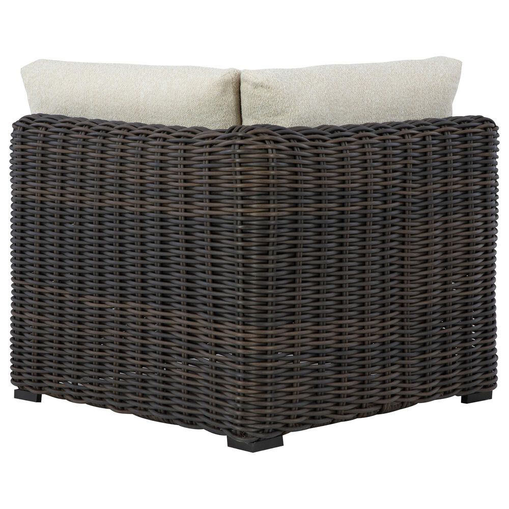 Ashley Kimora Patio Corner Chair in Beige, , large