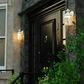Vaxcel Auburn 6.25" 1-Light Outdoor Motion Sensor Wall Sconce in Textured White, , large