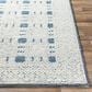 Surya Louvre LOU-2300 5" x 7"6" Navy, Cream and Ice Blue Area Rug, , large