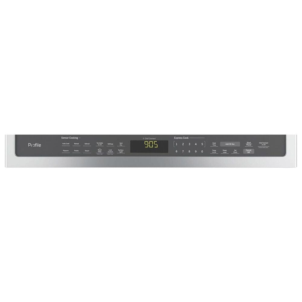 GE Profile 2.1 Cu. Ft. Over the Range Microwave with Sensor in Stainless Steel, , large