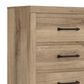 Ashley Brozmont 5-Drawer Chest in Natural Brown, , large