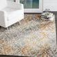 Safavieh Madison MAD608K-3 3" x 5" Cream/Orange Area Rug, , large