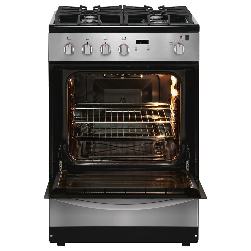 Frigidaire 1.9 Cu. Ft. Front Control Freestanding Gas Range in Stainless Steel, , large