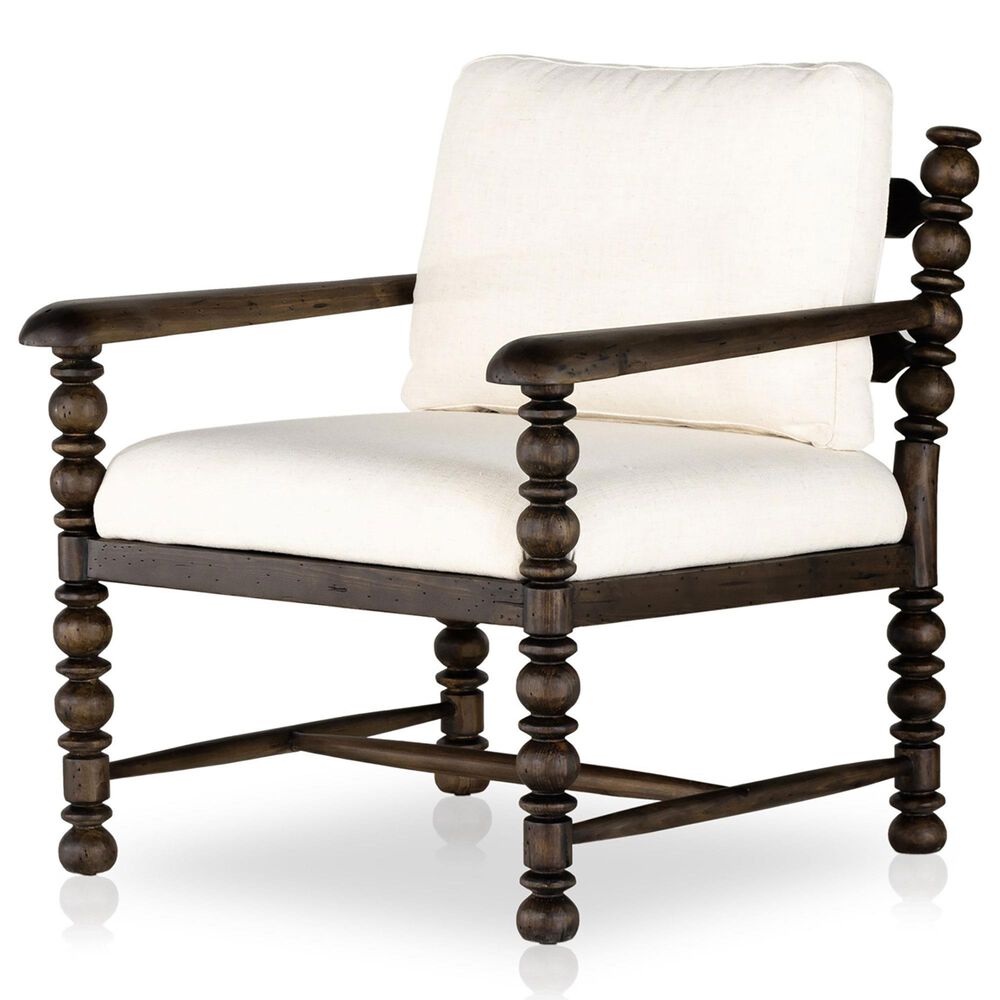 Four Hands Allston Accent Chair in Halcyon Ivory, , large