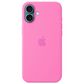 Apple Silicone Case with MagSafe for iPhone 16 Plus in Peony, , large