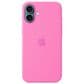 Apple Silicone Case with MagSafe for iPhone 16 Plus in Peony, , large