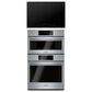 Bosch 800 Series 2-Piece Kitchen Package with Stainless Steel 30" Microwave Combination Oven and 30" Black Induction Cooktop, , large