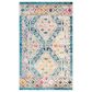 Safavieh Madison MAD418N 4" x 6" Dark Blue and Yellow Area Rug, , large