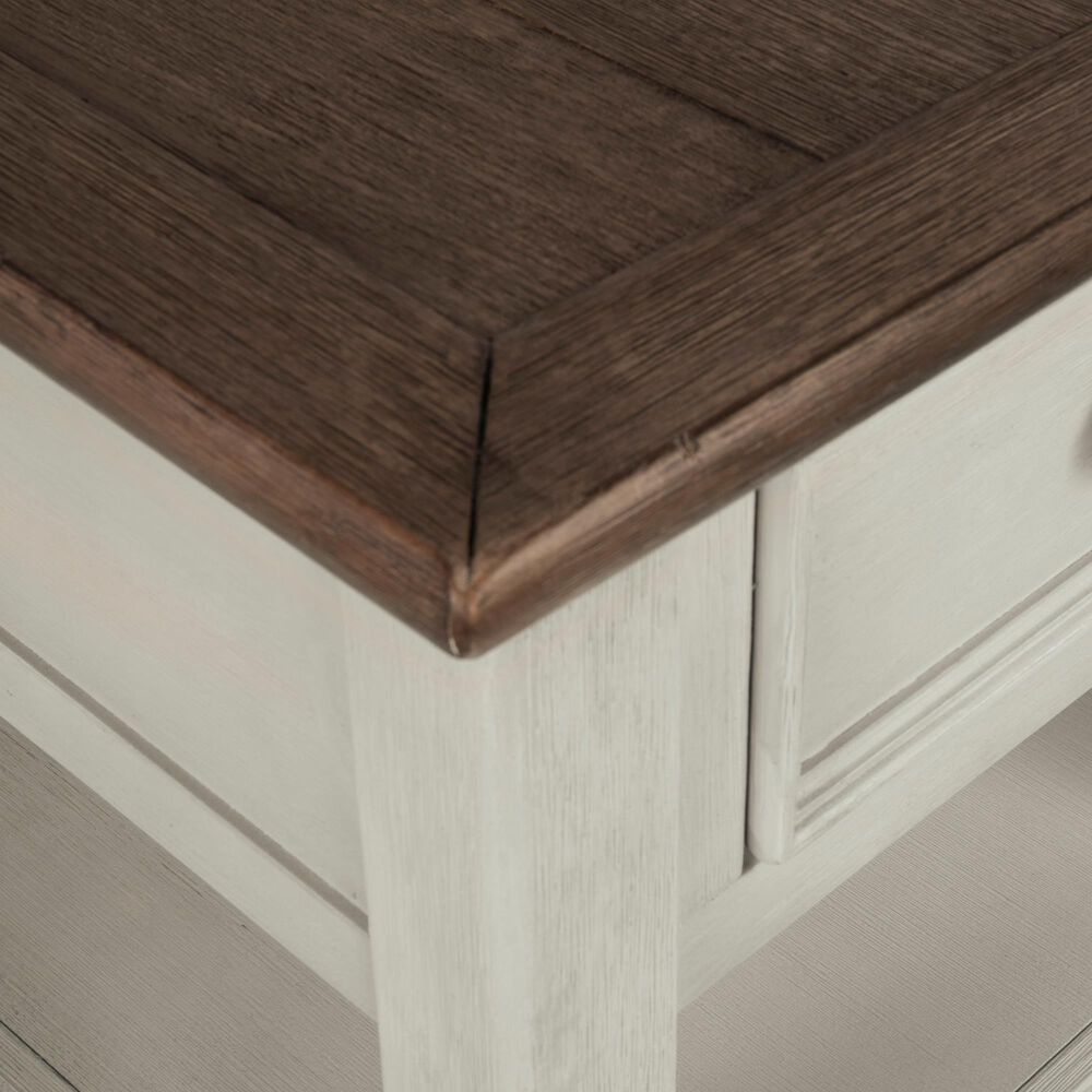 Ashley Bolanburg End Table in Weathered Oak and Antique White, , large