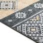 Dalyn Rug Company Sedona Southwestern 5" x 7"6" Midnight Indoor/Outdoor Area Performance Rug, , large