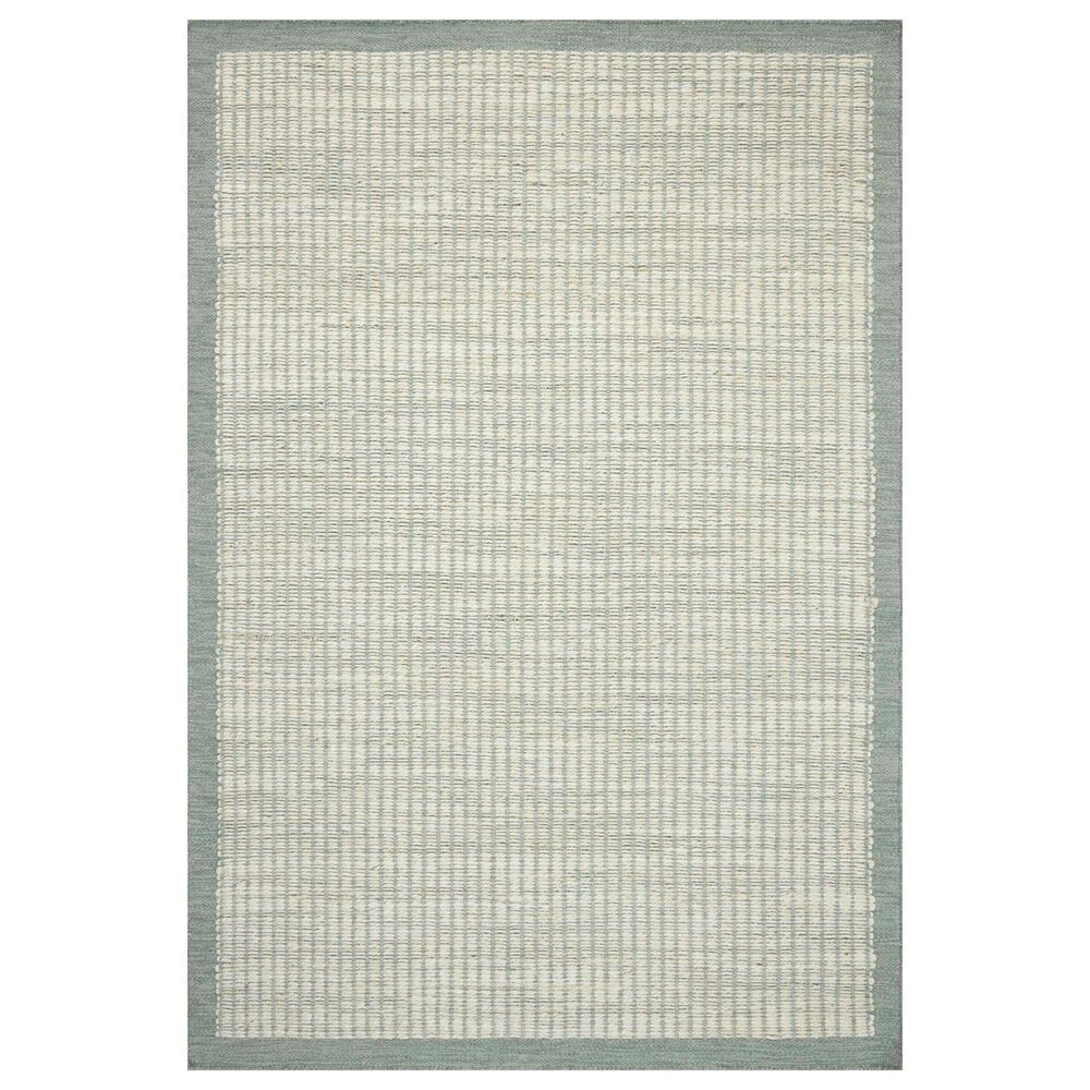 Amber Lewis x Loloi Lilah Ivory and Sky 7"9" x 9"9" Area Rug, , large
