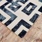 Feizy Lorrain 5" x 8" Noir Area Rug, , large