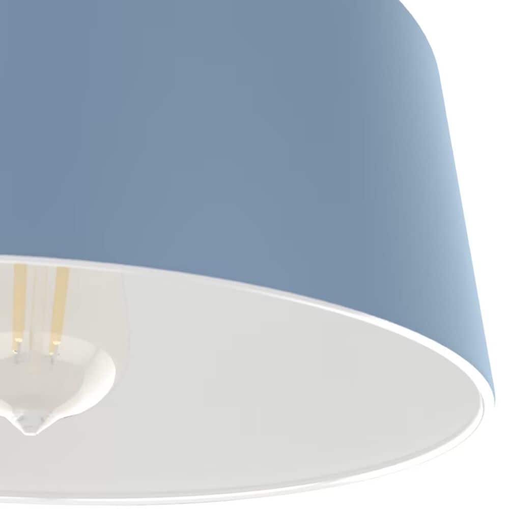 Hunter Cranbrook 1-Light Flush Mount in Indigo Blue, , large