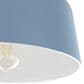 Hunter Cranbrook 1-Light Flush Mount in Indigo Blue, , large