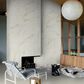 Marazzi Classentino Marble Palazzo White 12" x 24" Porcelain Tile, , large