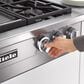 Miele 36" Gas Rangetop with 4 Burner in Stainless Steel, , large