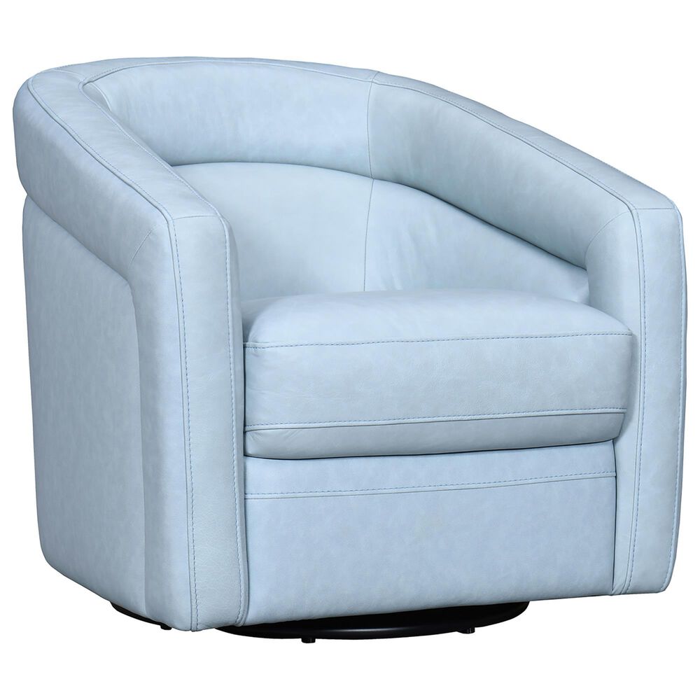 Blue River Desi Swivel Accent Chair in Sky Blue, , large