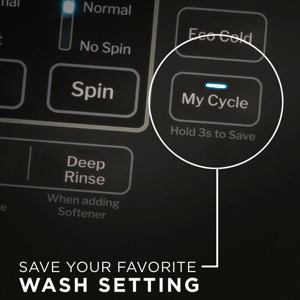 GE Appliances 4.5 Cu. Ft. Washer with Water Level Control in Diamond Gray, , large