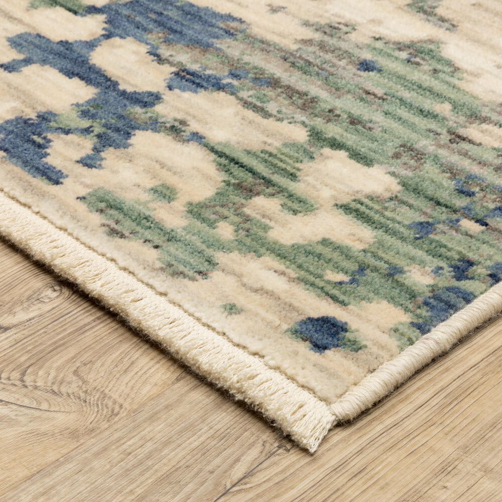 Oriental Weavers Soleri 3&#39;3&quot; x 5&#39; Beige and Green Area Rug, , large
