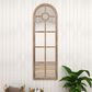 Maple and Jade Arch Wall Mirror in Brown, , large