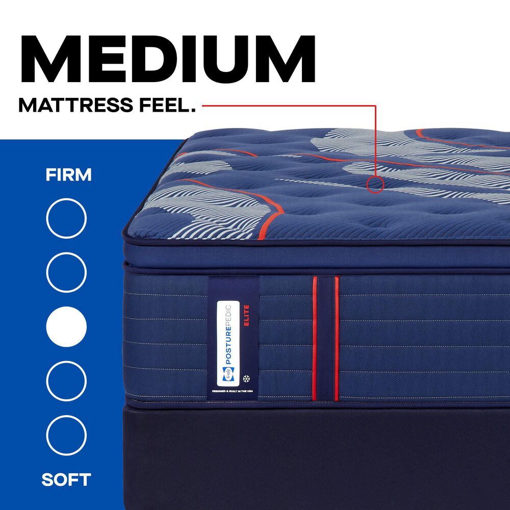 Sealy Posturepedic Elite Brenham Medium Pillow Top Queen Mattress, , large