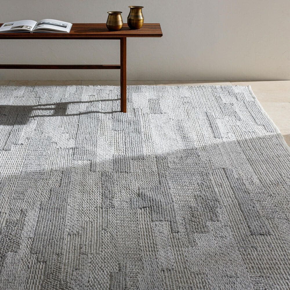 Surya Floria FLI-2300 Cream and Light Gray 12&#39; x 15&#39; Area Rug, , large