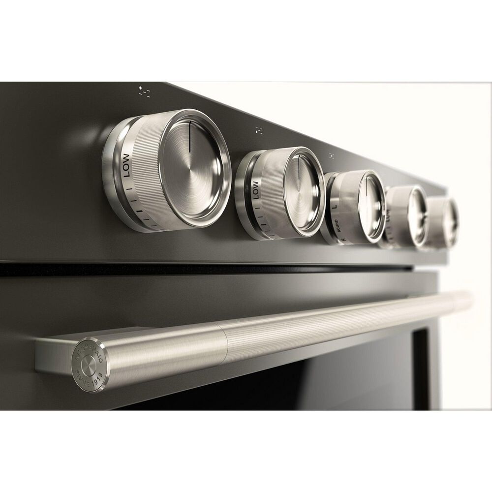 KitchenAid Handle and 5-Piece Knob Accessory Kit for Slide-In Convection Range in Stainless Steel, , large