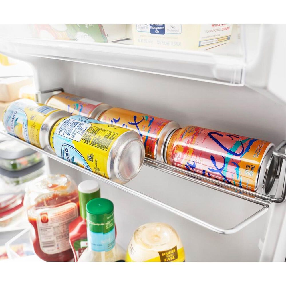 Whirlpool 21.4 Cu. Ft. 33&quot; Wide Side-by-Side Refrigerator in Fingerprint Resistant Stainless Steel, , large