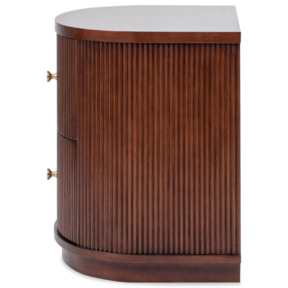 Jennifer Taylor Home Valentine Side Table in Dark Walnut, , large