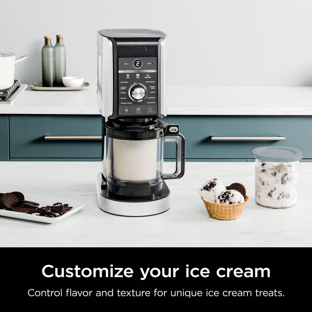 Ninja Creami Deluxe XL 11-In-1 Ice Cream and Frozen Treat Maker in Silver, , large