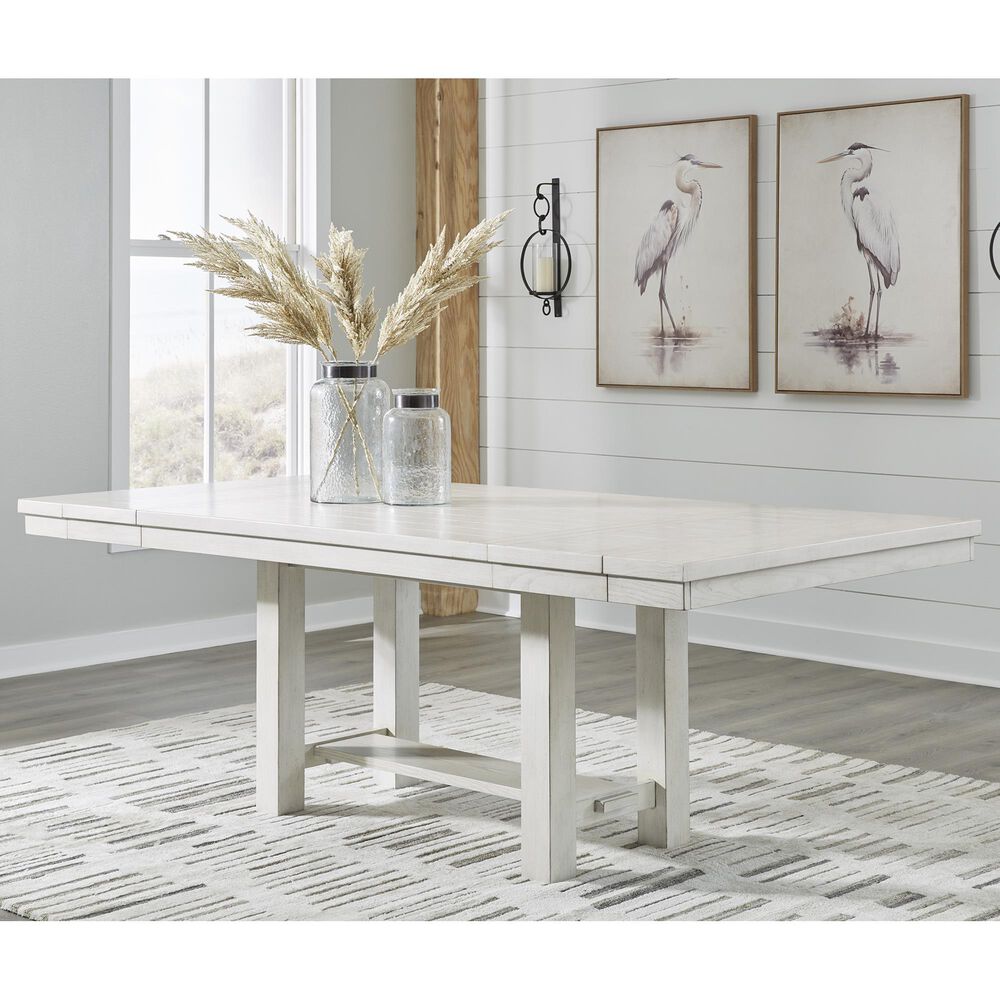 Ashley Robbinsdale Dining Table in Antique White - Table Only, , large