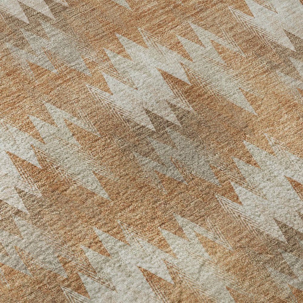 Dalyn Rug Company Soft Essentials Chevron Copper 2'6" x 3'10" Area Rug, , large