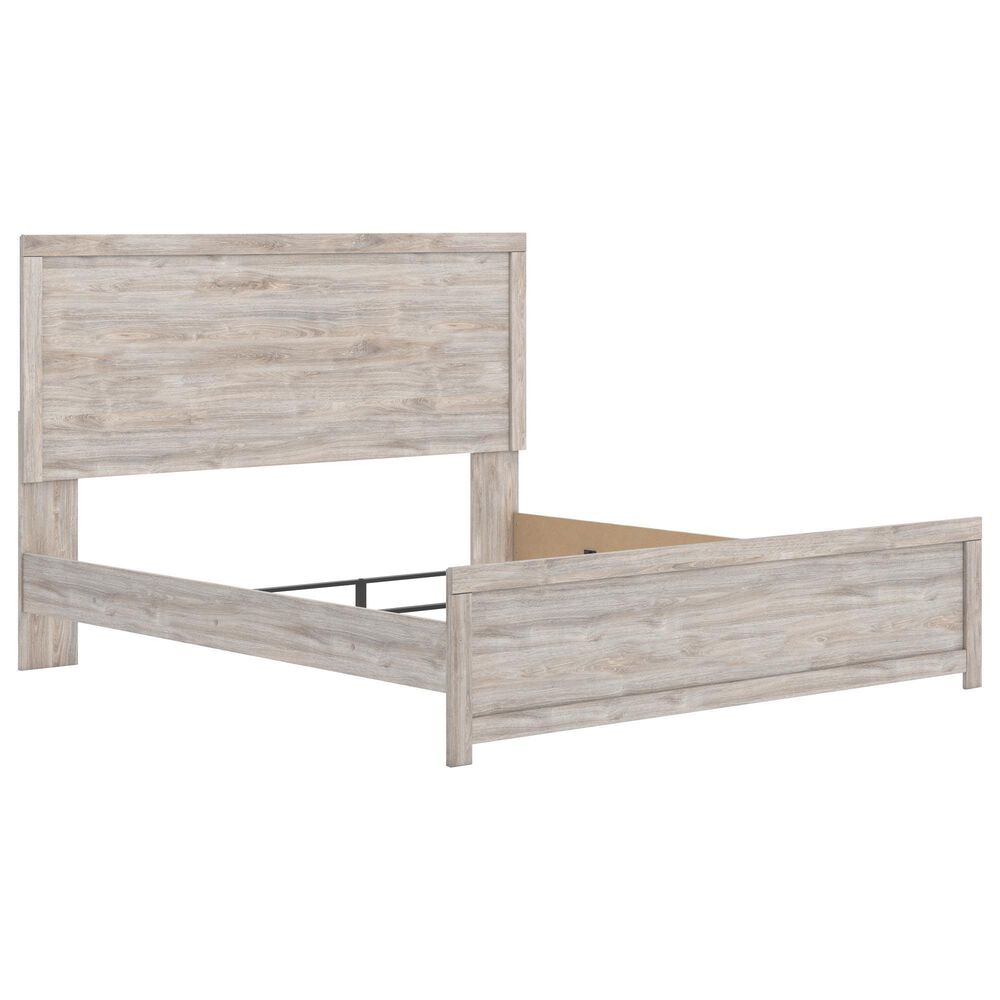 Ashley Broachmyn King Panel Bed in Gray, , large