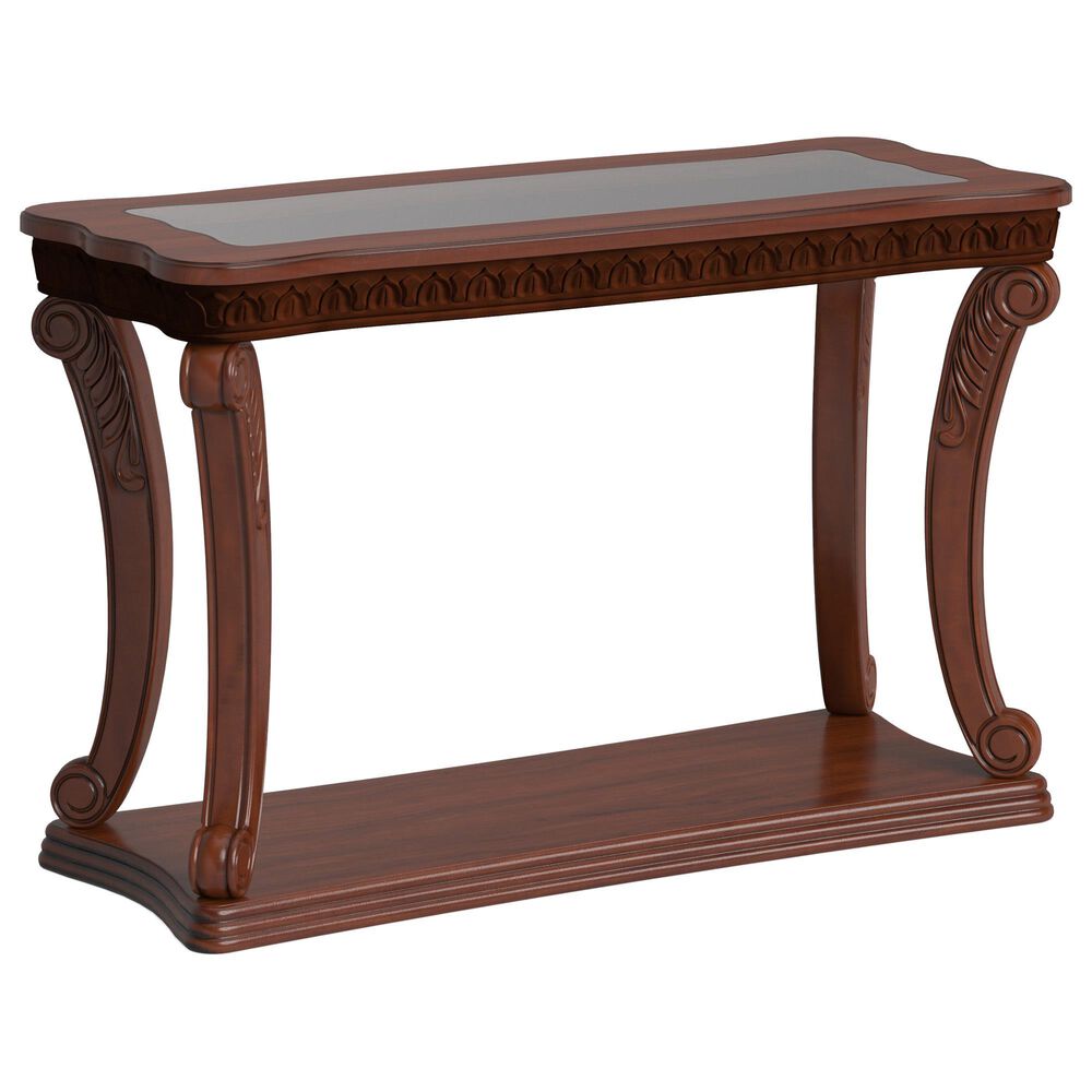 Furniture of America Hurtado Sofa Table in Dark Oak, , large