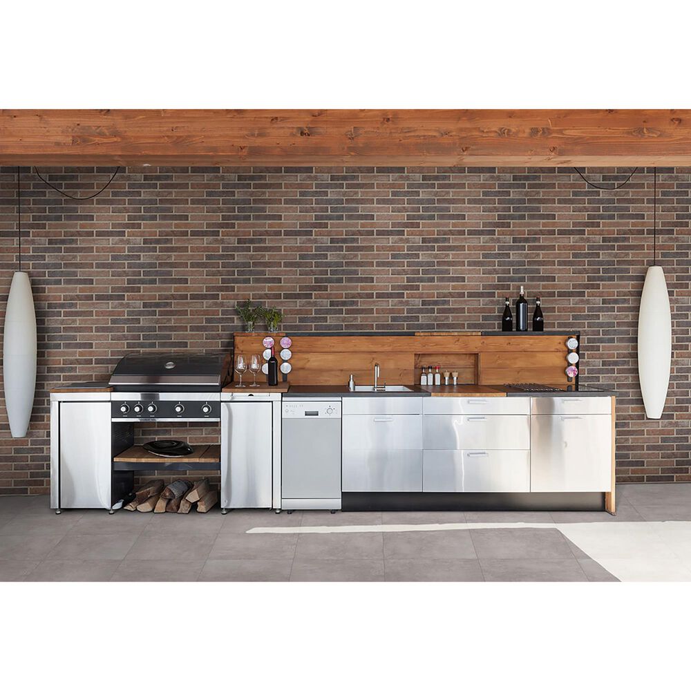 MS International Brickstone Red 2&quot; x 10&quot; Porcelain Tile, , large
