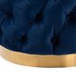 Baxton Studio Valeria Ottoman in Royal Blue, , large