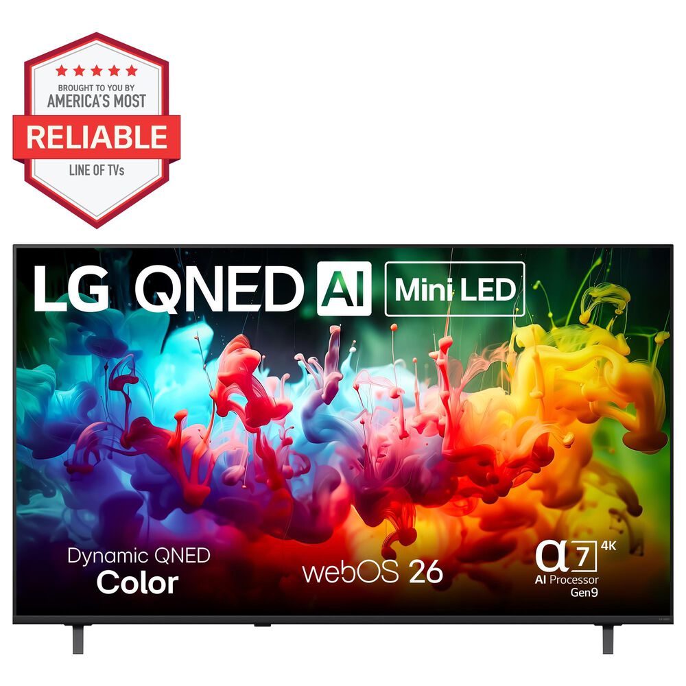 LG 65" Class 75B Series QNED AI Mini LED 4K Ultra HD - Smart TV with 2.1 Channel Soundbar System in Black, , large