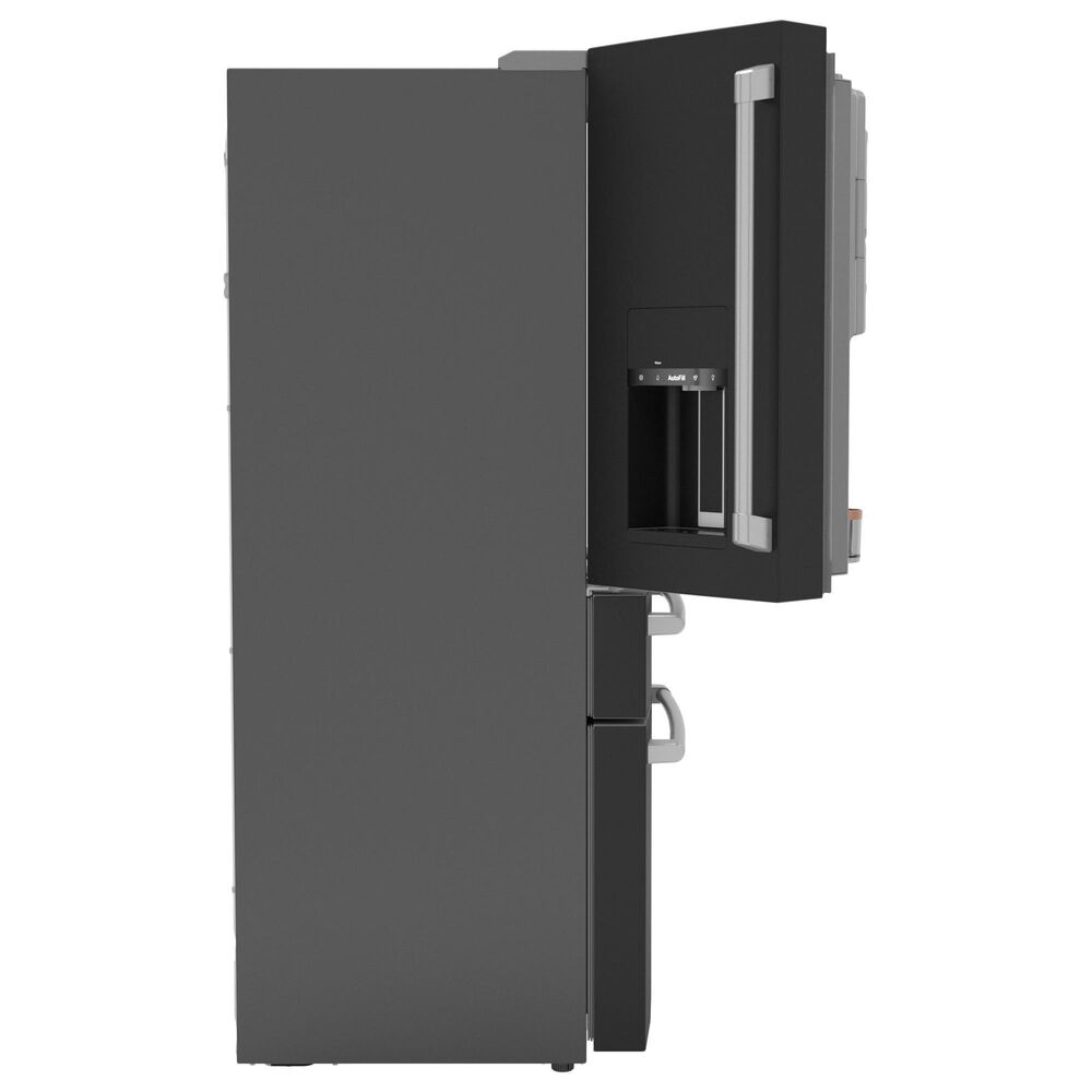 Cafe 22.3 Cu. Ft. 4-Door French Door Refrigerator in Matte Black, , large