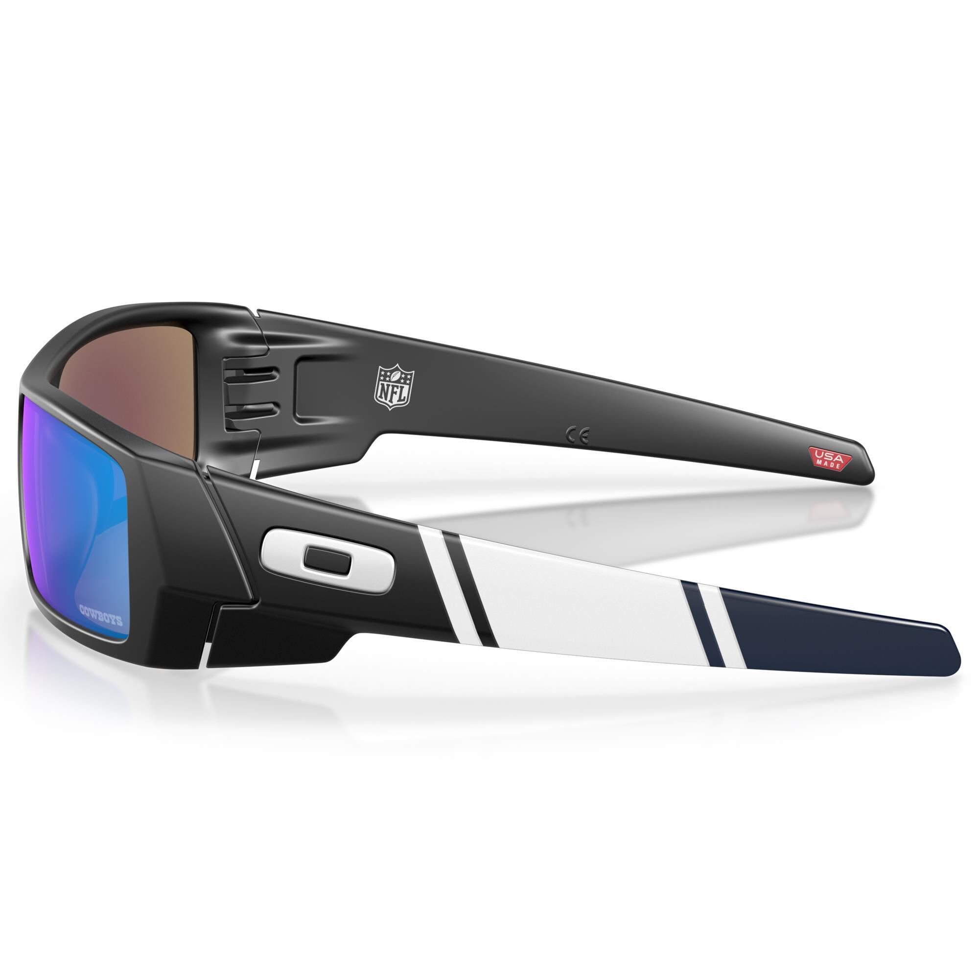 Oakley Dallas Cowboys Gascan Sunglasses with Prizm Sapphire Lenses