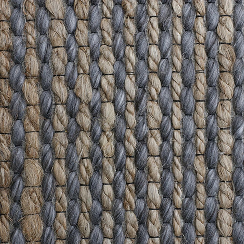 L&amp;R Resources Rondane 5&#39; x 7&#39;9&quot; Dark Gray and Natural Area Rug, , large